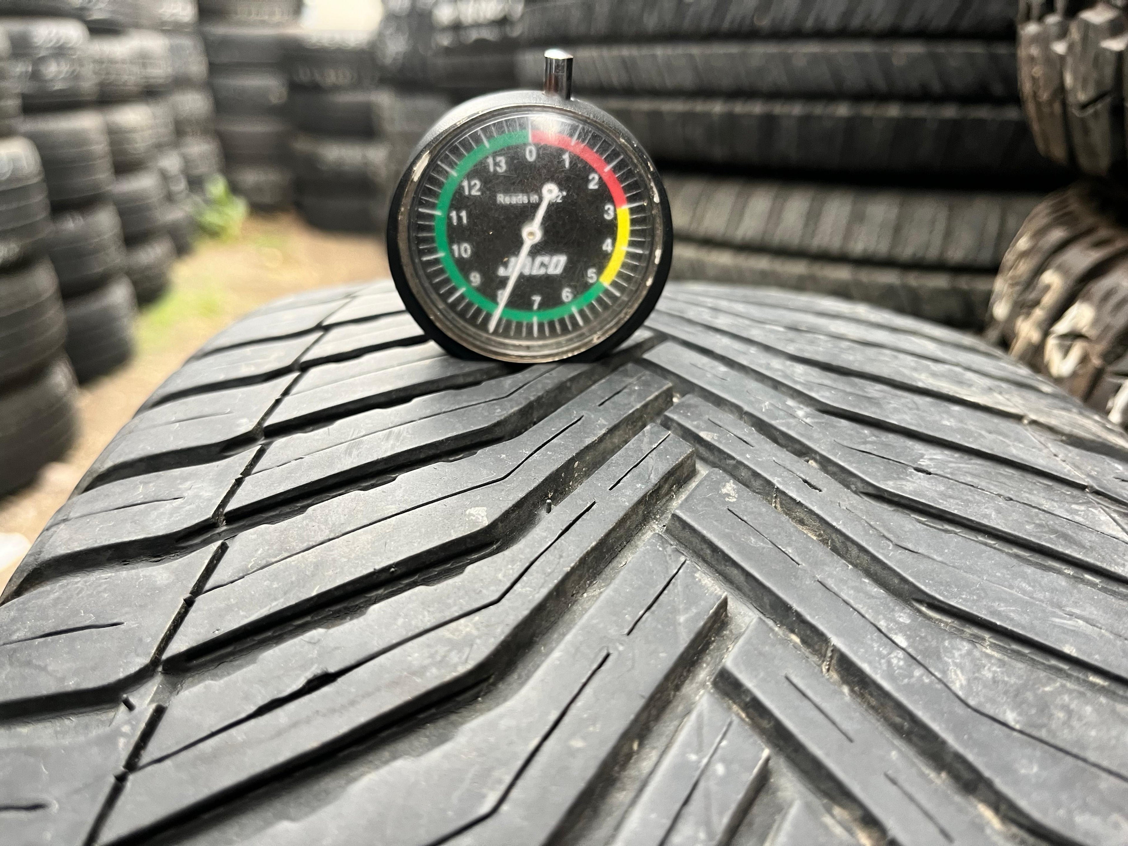 225/55R19 Pair (2 Used Tires) Michelin  Cross Climate