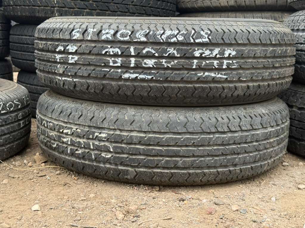 ST205/75R5 Pair (2 Used Tires) Goodride ST200