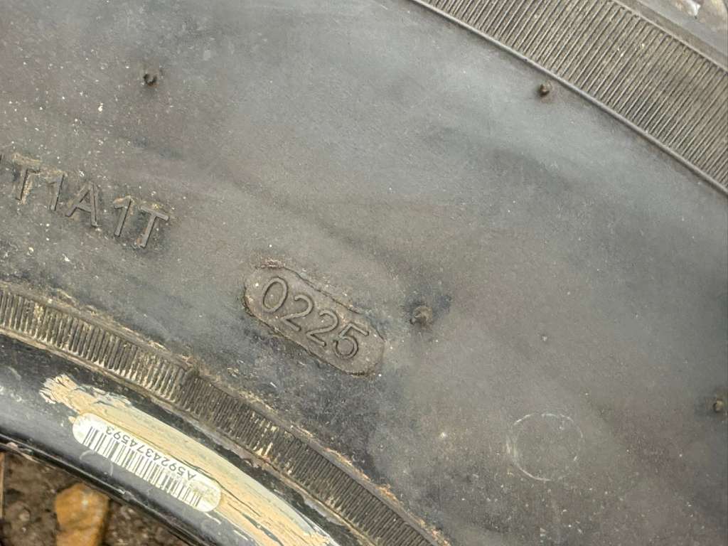 ST205/75R5 Pair (2 Used Tires) Goodride ST200