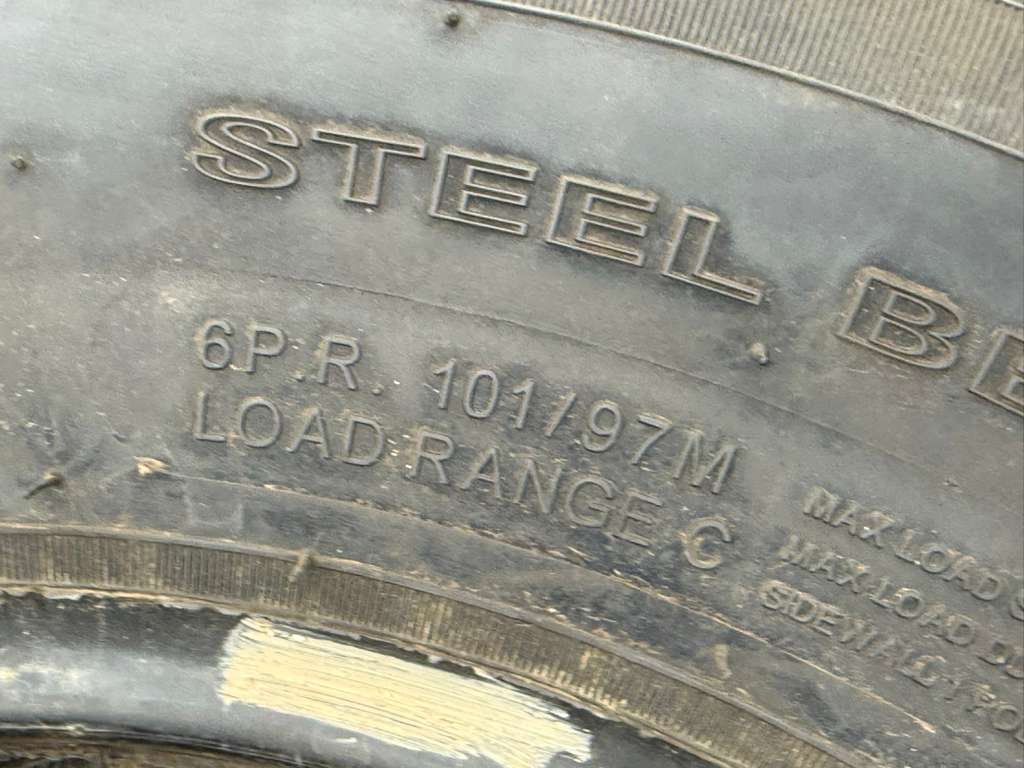 ST205/75R5 Pair (2 Used Tires) Goodride ST200