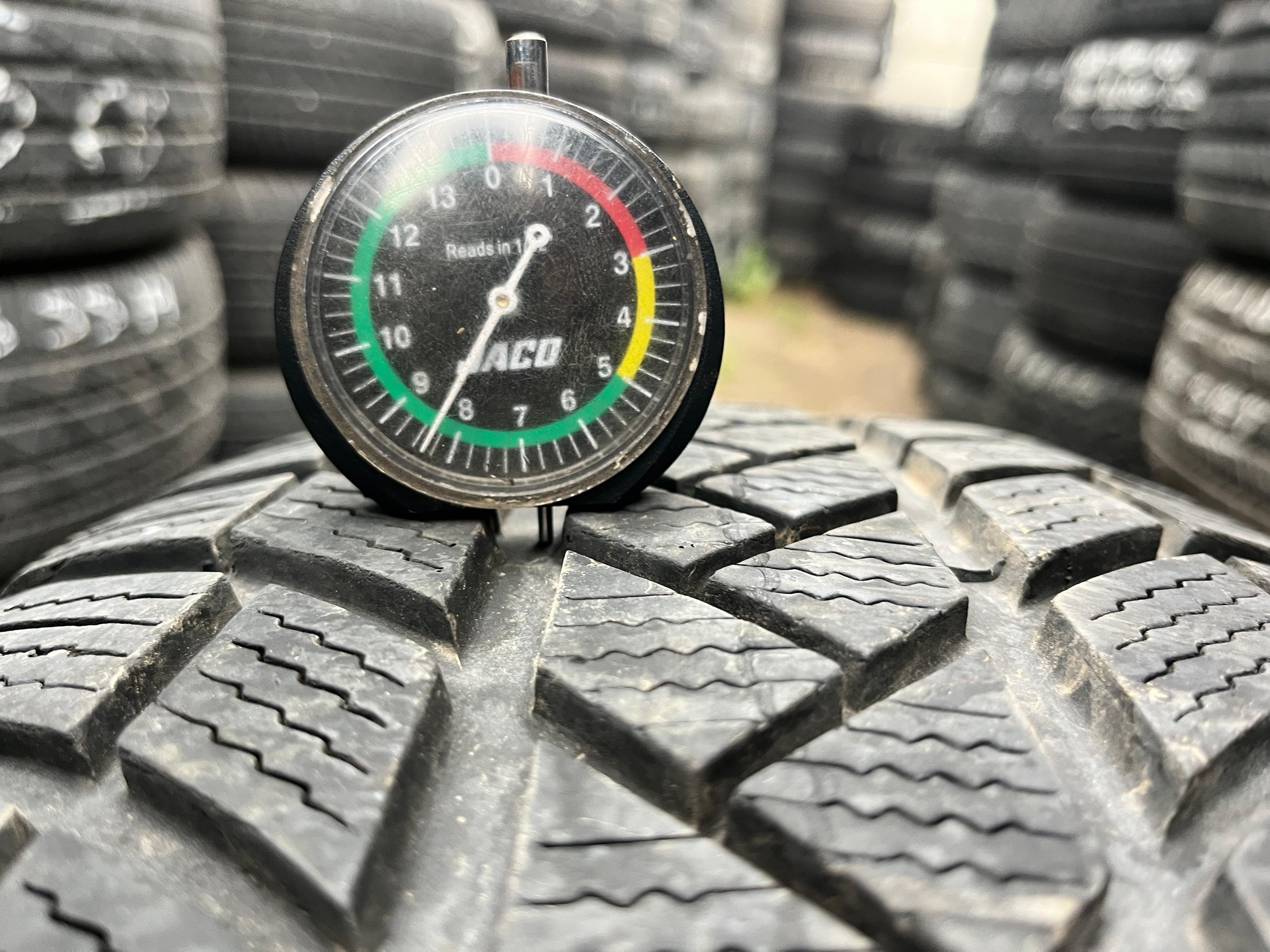 225/55R19 Pair (2 Used Tires) Vredestein Wintrac Pro