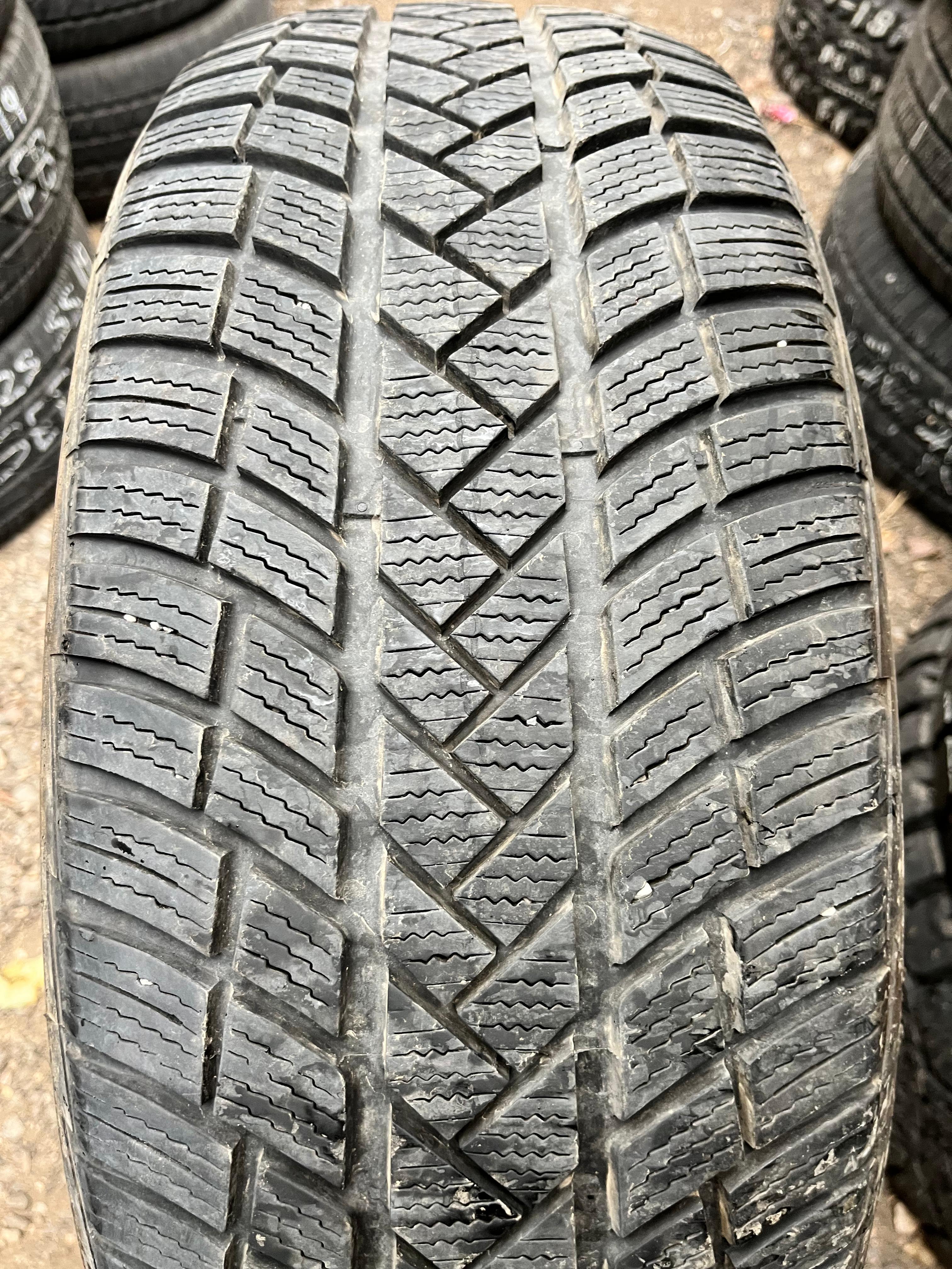 225/55R19 Pair (2 Used Tires) Vredestein Wintrac Pro