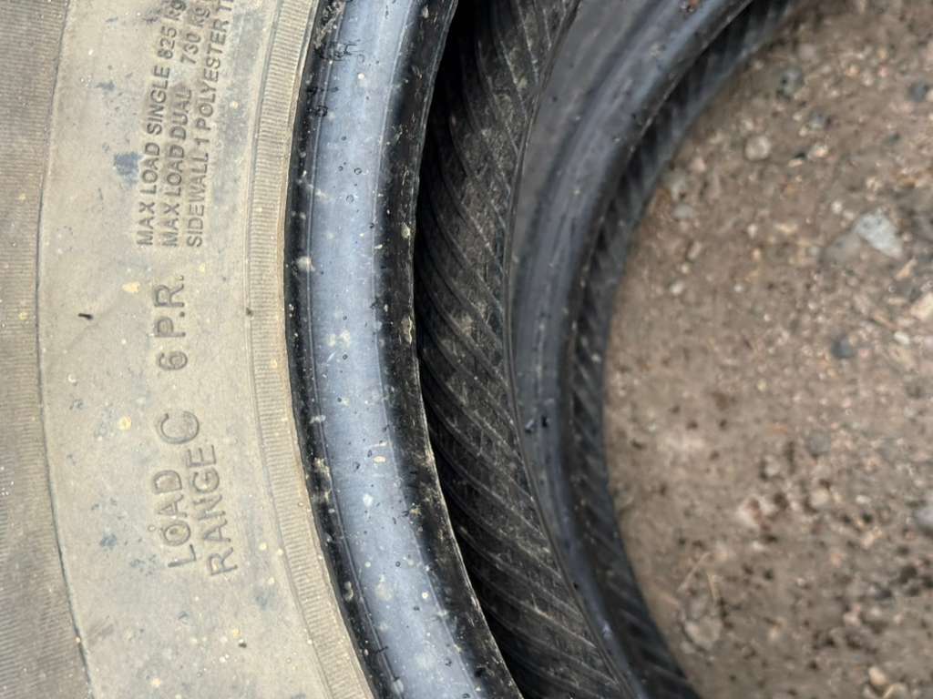 ST205/75R15 Pair (2 Used Tires) Goodride Radial ST-100