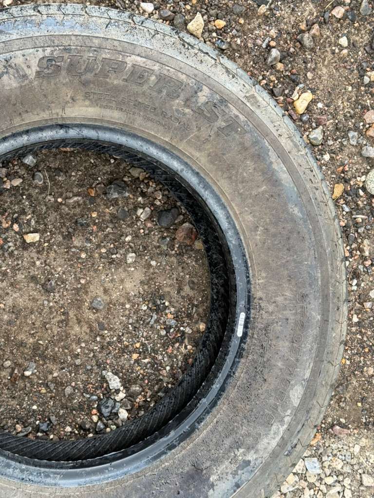 ST205/75R15 Set (4 Used Tires) Westlake Super St