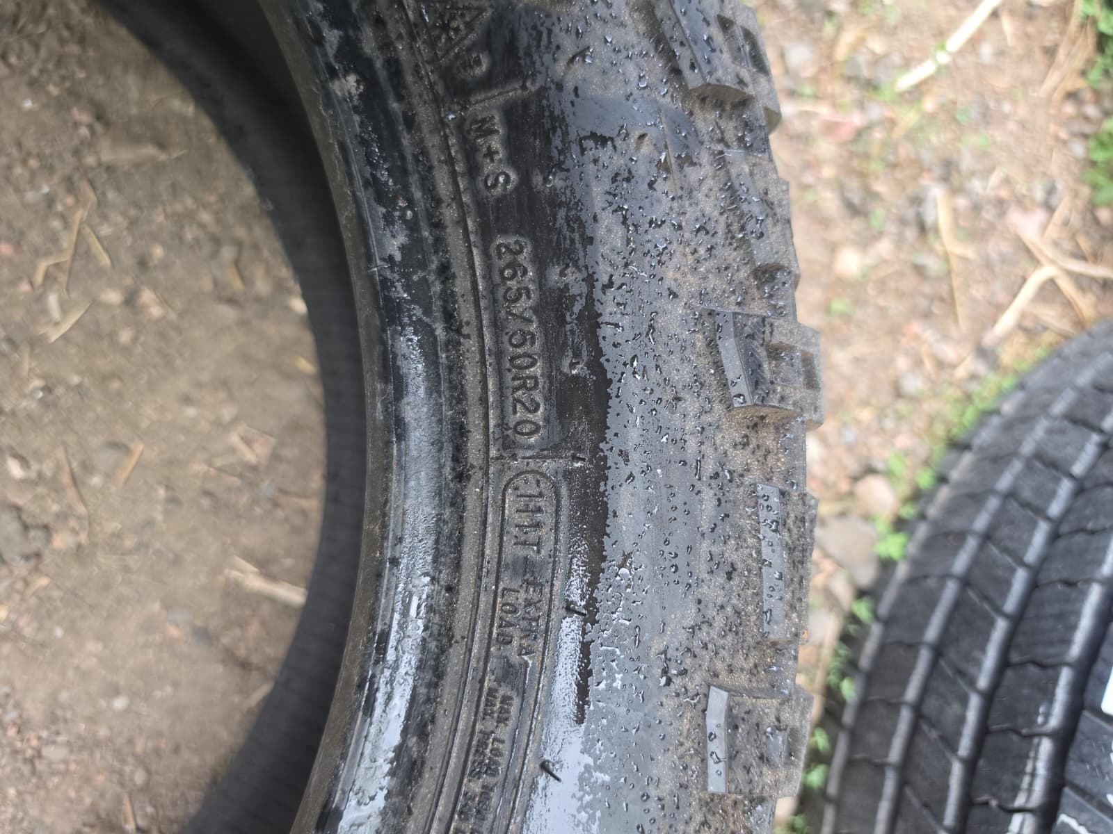 265/50R20 Pair (2 Used Tires) Cooper  Discover Rugged Trek
