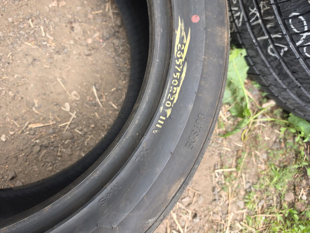 265/50R20 Set (4 Used Tires) Zenna Arcus-UHP