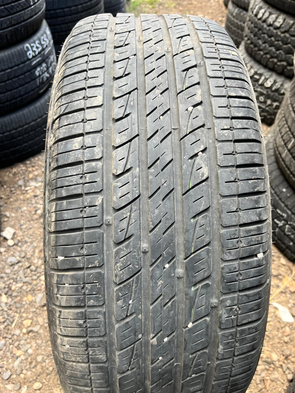 235/55R19 Set (4 Used Tires) Kumho Solus KL21
