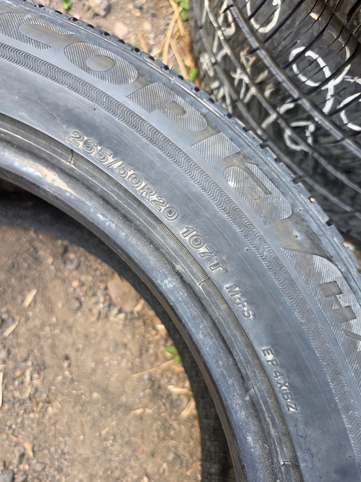 265/50R20 Set (4 Used Tires) Bridgestone Ecopia