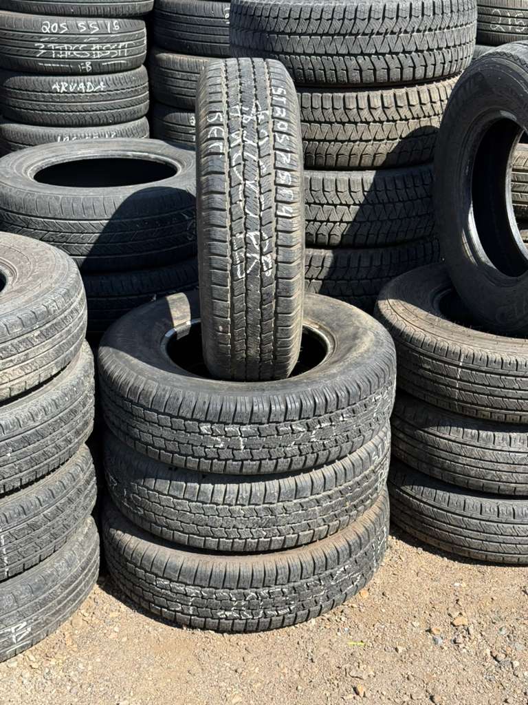 ST205/75R14 Set (4 Used Tires) Provider Radial ST