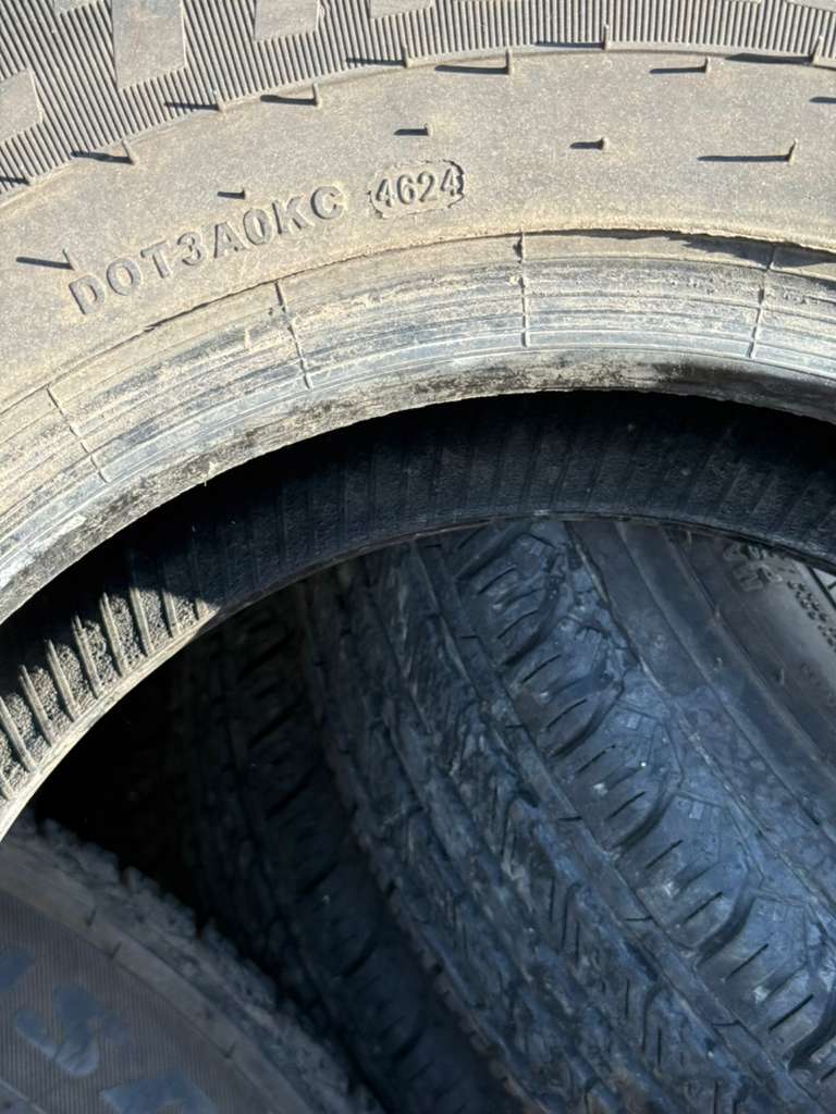 ST205/75R14 Set (4 Used Tires) Carlstar Radial Trail USA
