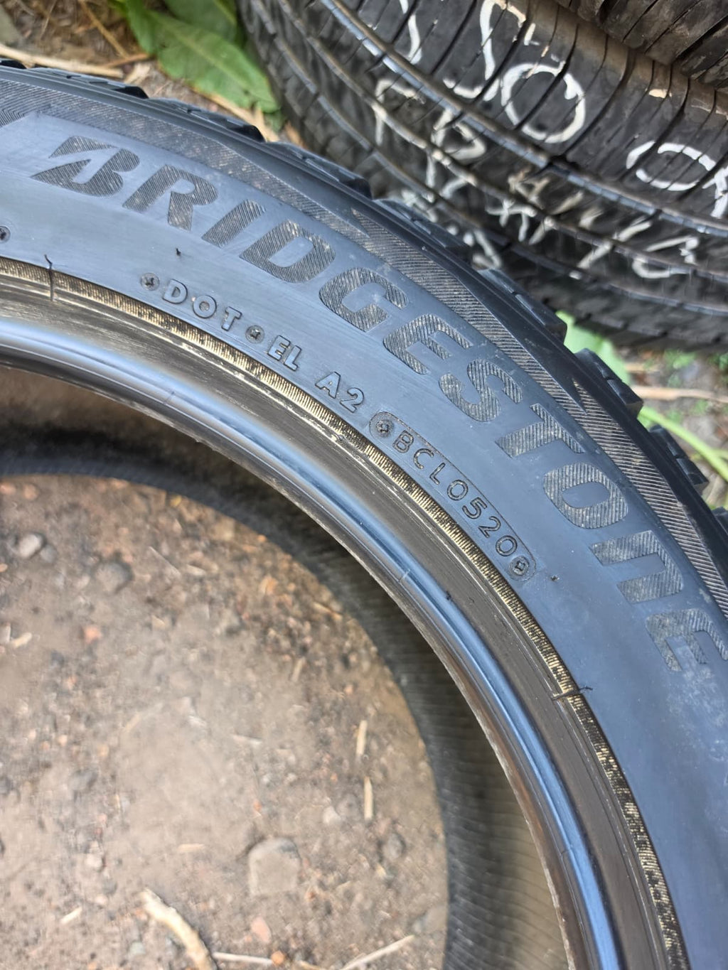 275/50R20 Pair (2 Used Tires) Bridgestone Blizzak