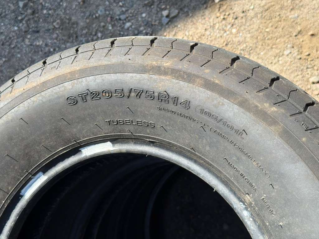 ST205/75R14 Set (4 Used Tires) Westlake Super ST