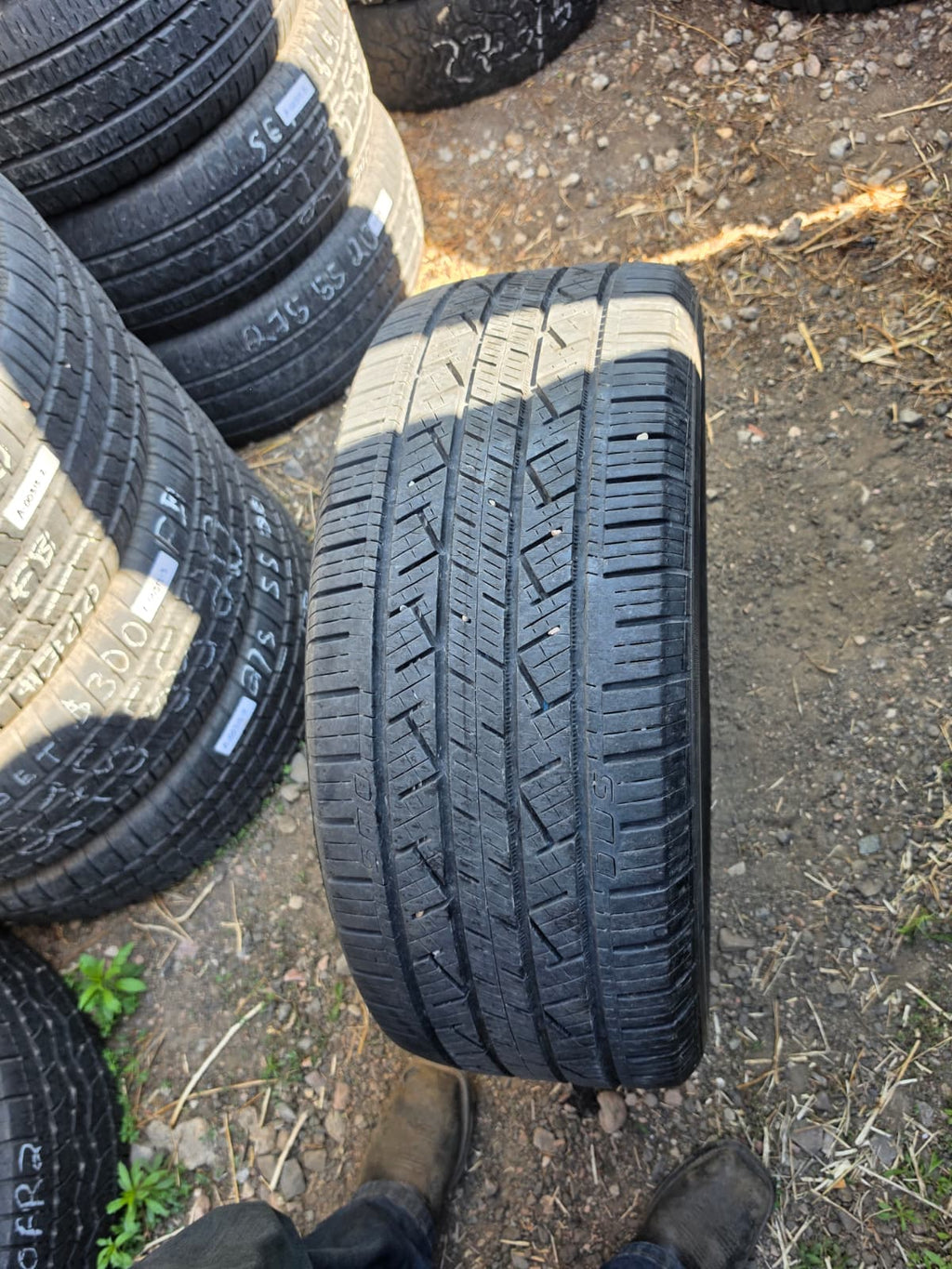 265/50R20 Pair (2 Used Tires) Continental CrossContact LX25