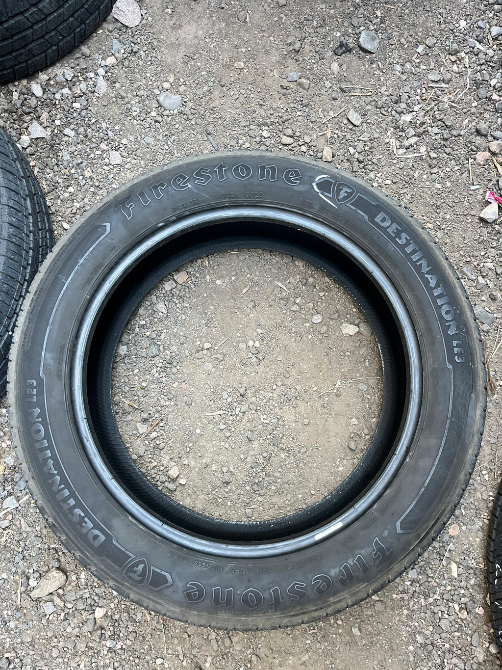225/55R19 Set (4 Used Tires) Firestone Destination
