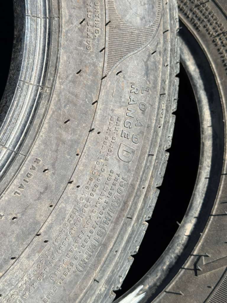 ST205/75R14 Set (4 Used Tires) Carlstar Radial Trail HD