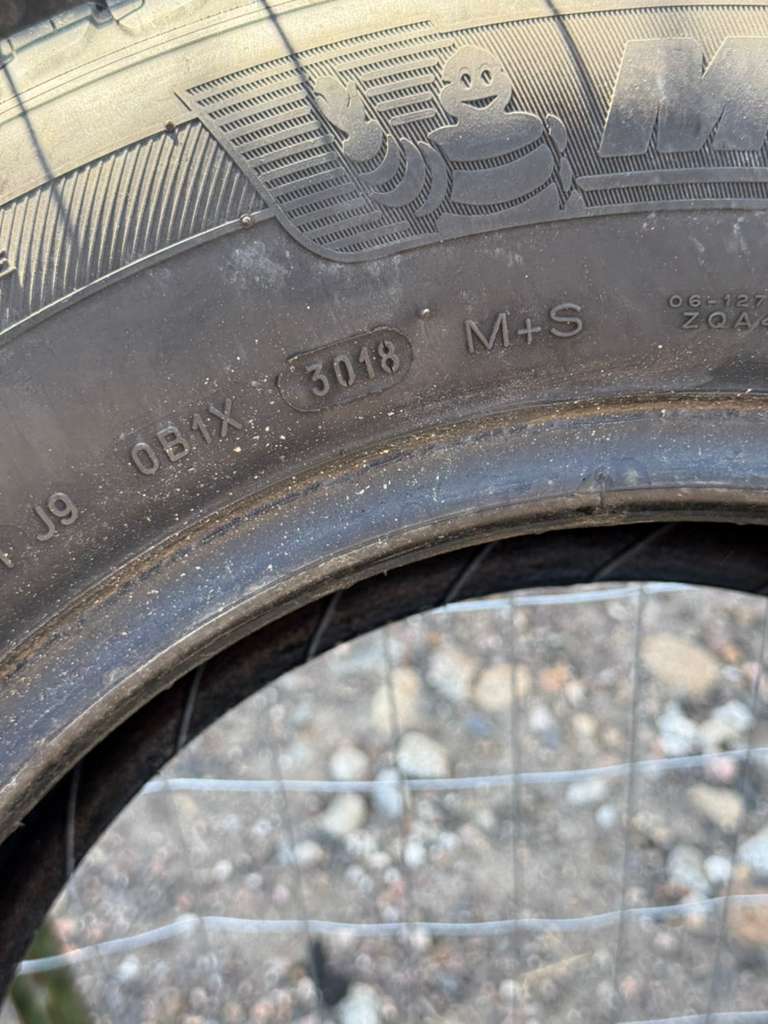 195/70R14 Set (4 Used Tires) Michelin Defender T+H