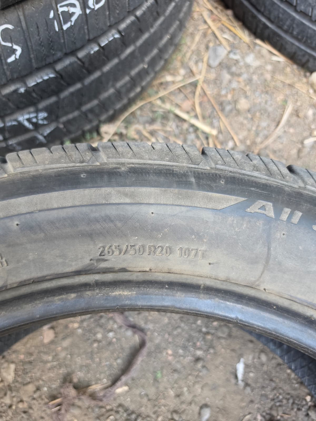 265/50R20 Pair (2 Used Tires) BF Goodrich Advantage Control