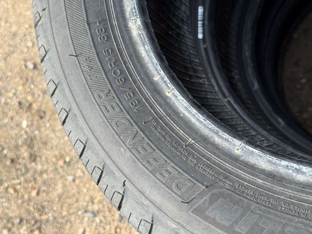 195/60R15 Set (4 Used Tires) Michelin Defender T+H