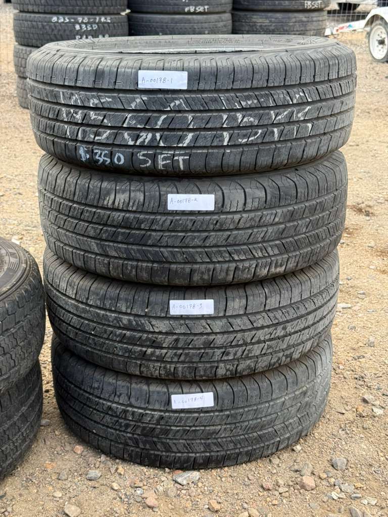 195/60R15 Set (4 Used Tires) Michelin Defender T+H