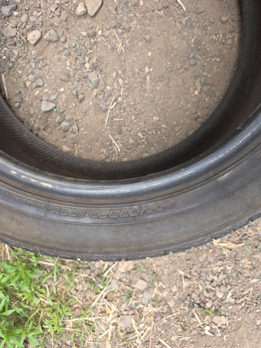 255/50R20 Pair (2 Used Tires) Yokohama Geolander CV