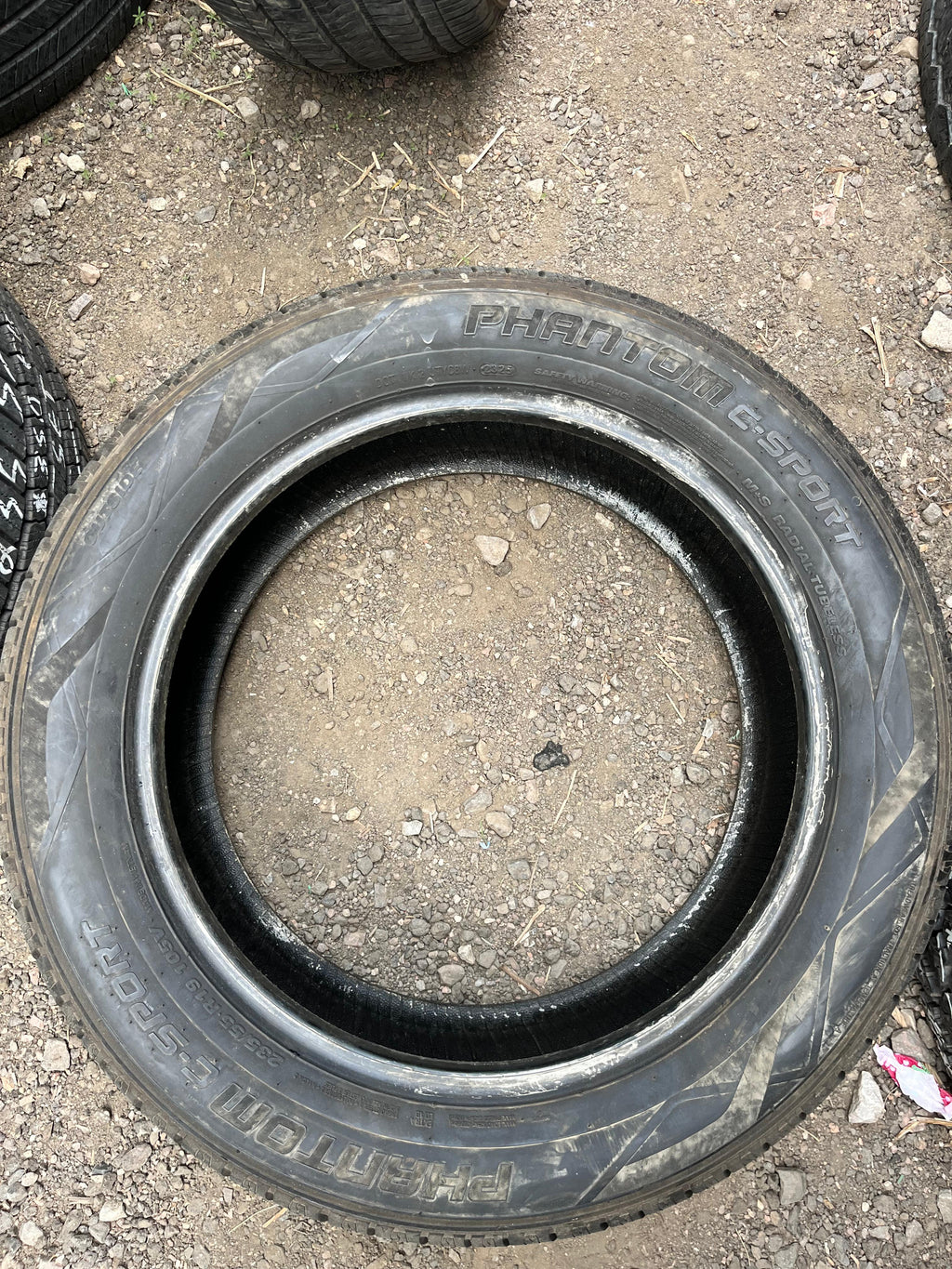 235/55R19 Pair (2 Used Tires) Phantom C- SPORT