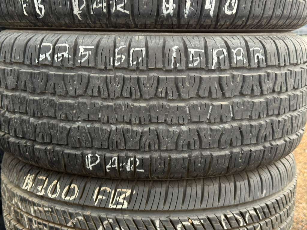 225/60R15 Pair (2 Used Tires) Bfgoodrich Radial T/A