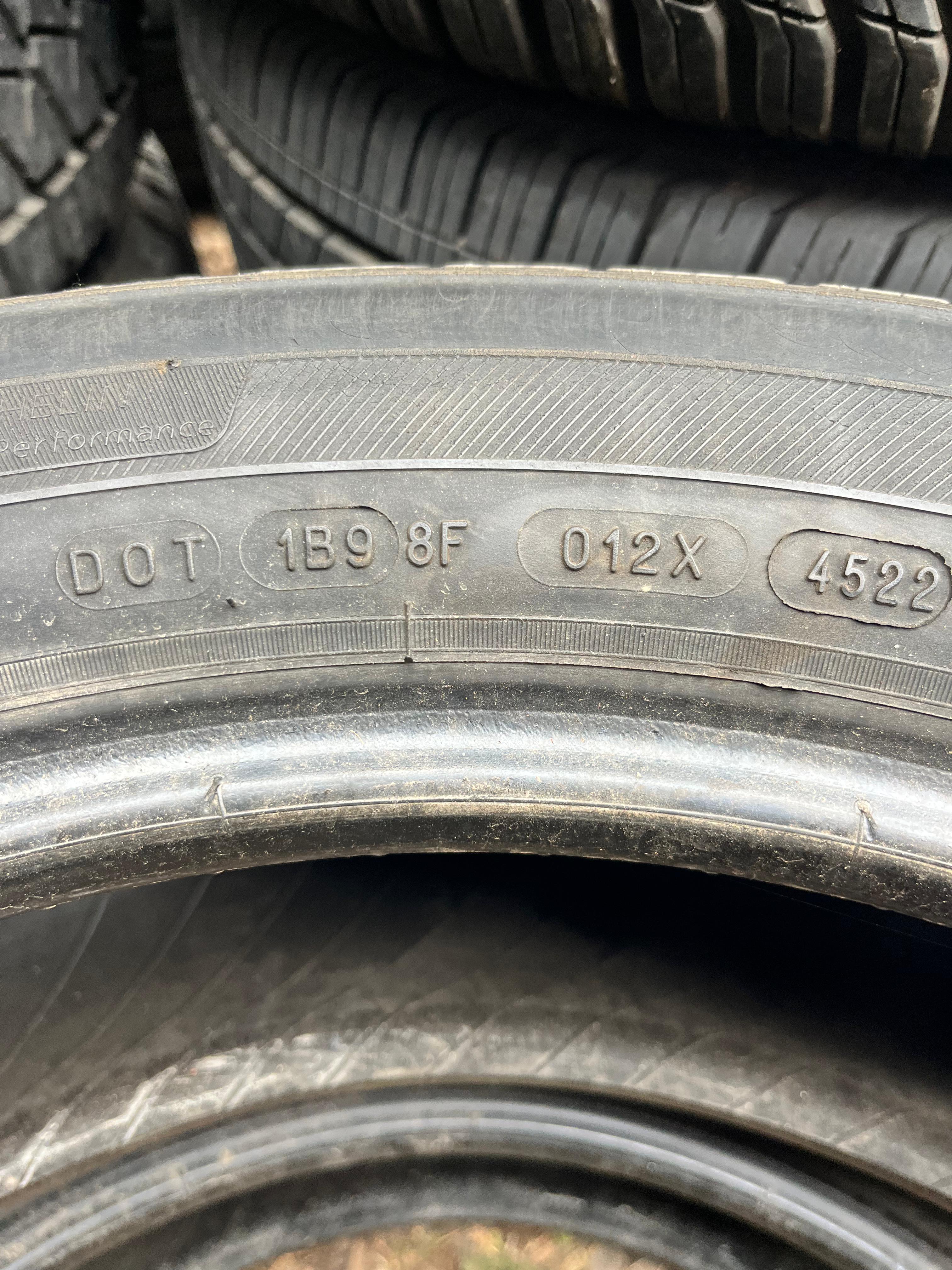 235/55R19 Pair (2 Used Tires) Michelin Defender LTX