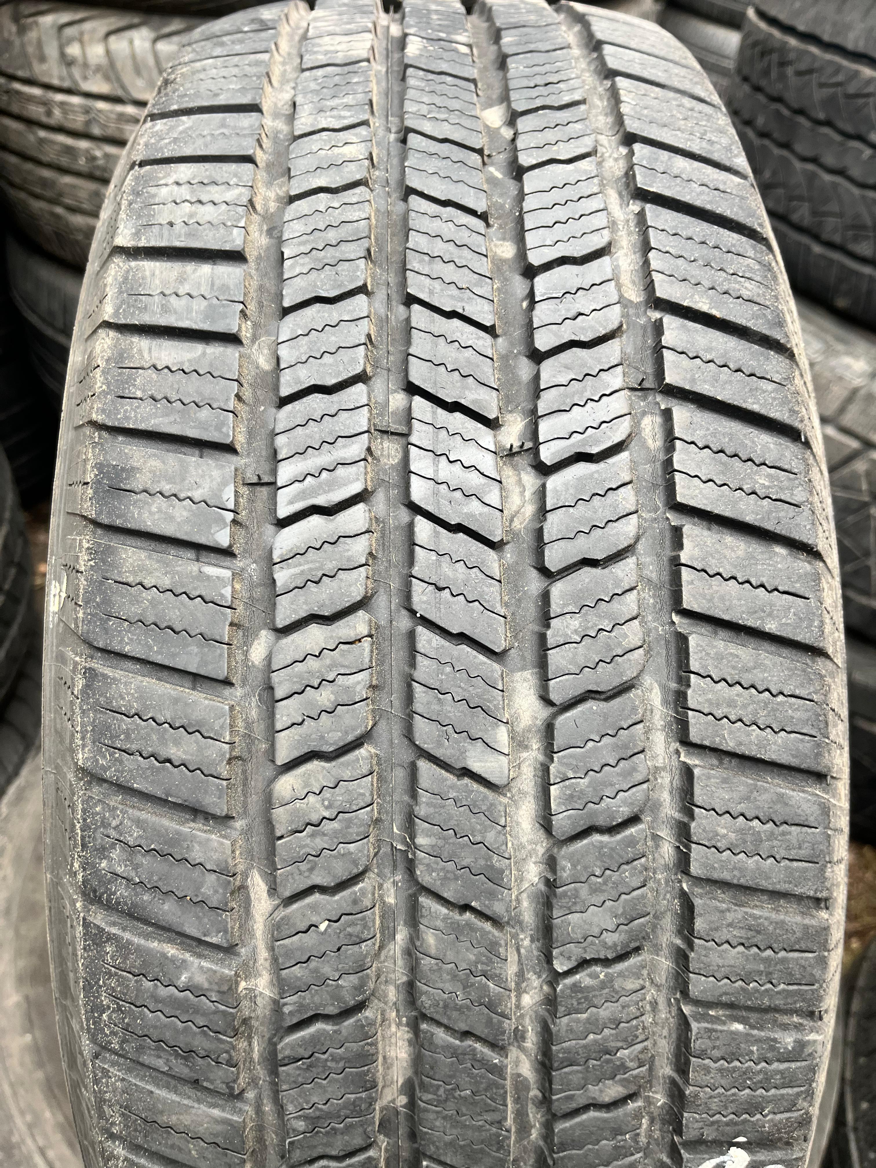 235/55R19 Pair (2 Used Tires) Michelin Defender LTX