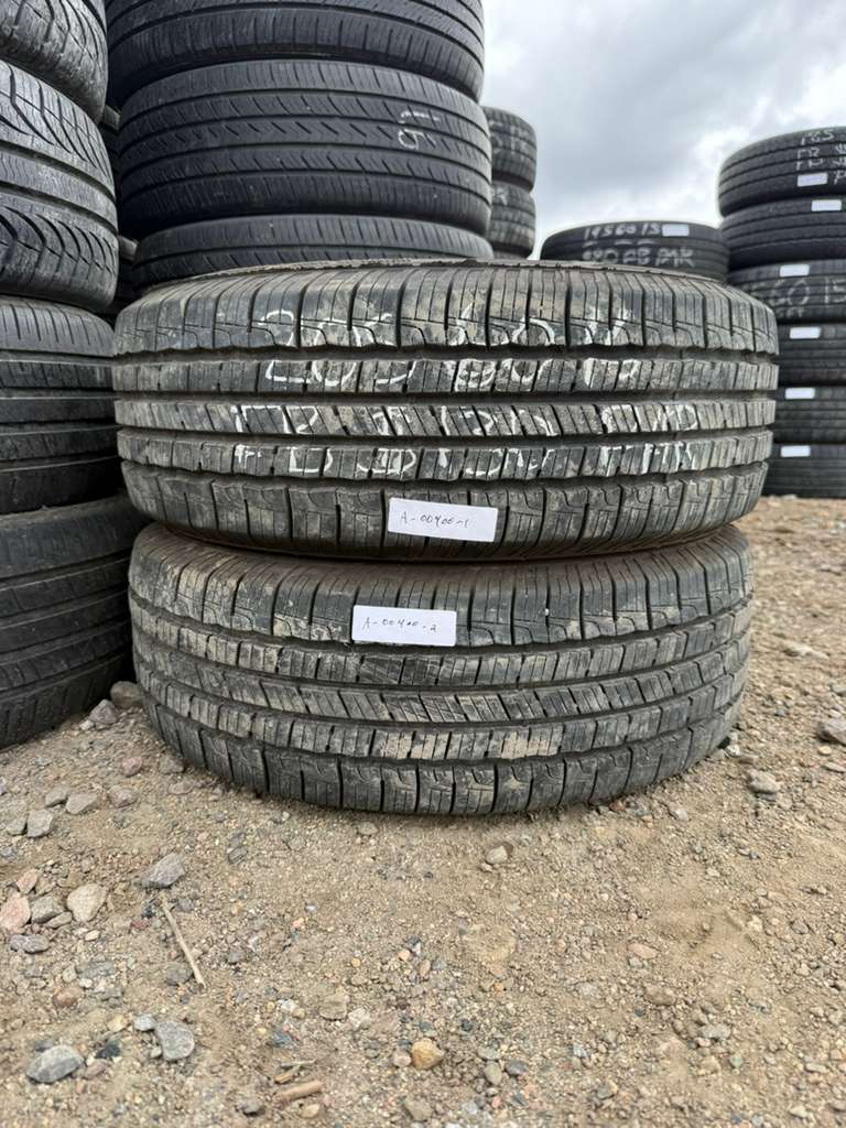 205/60R16 Pair (2 Used Tires) Goodyear Reliant