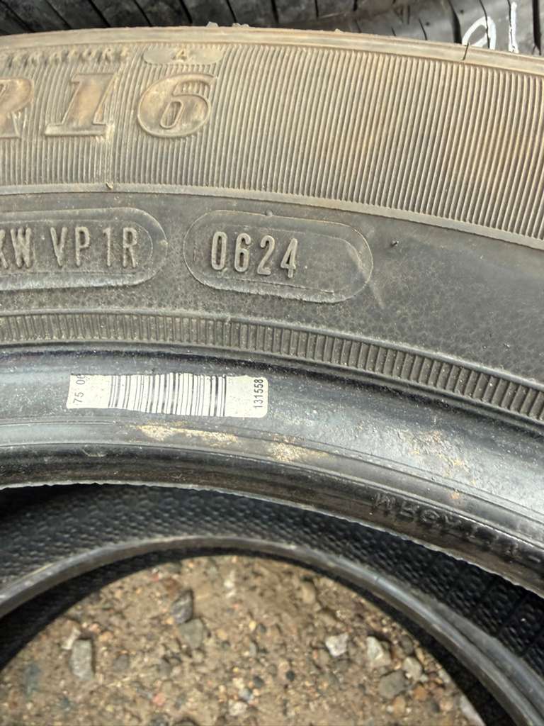 205/60R16 Pair (2 Used Tires) Goodyear Reliant