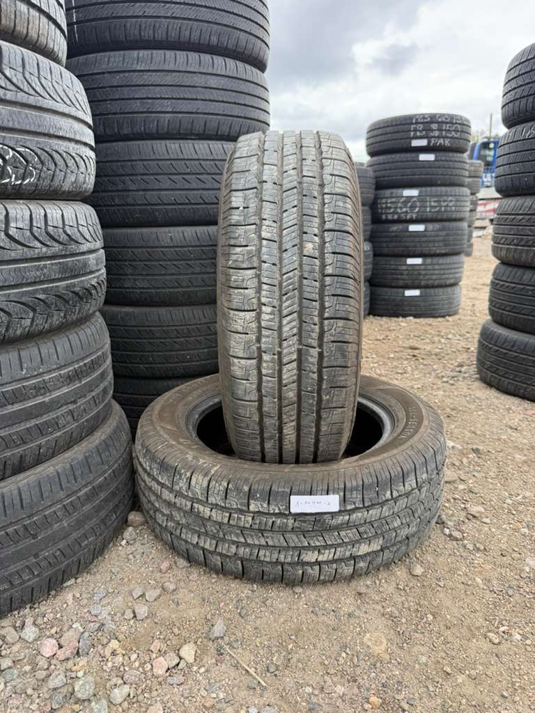 205/60R16 Pair (2 Used Tires) Goodyear Reliant