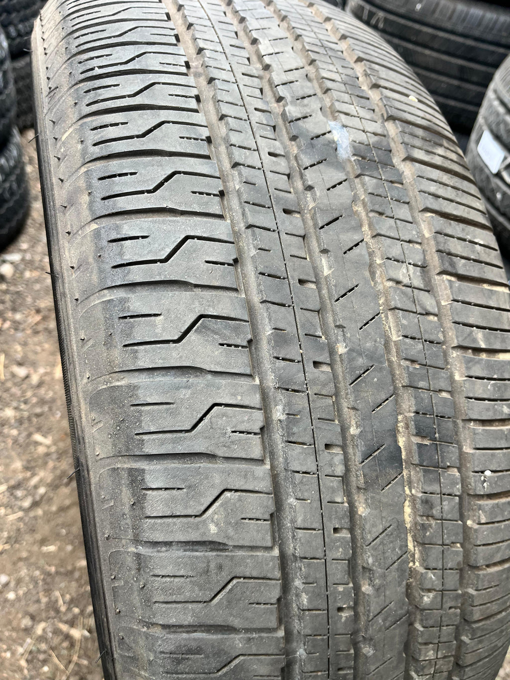 235/55R19 Set (4 Used Tires) Dunlop Grandtrek PT21