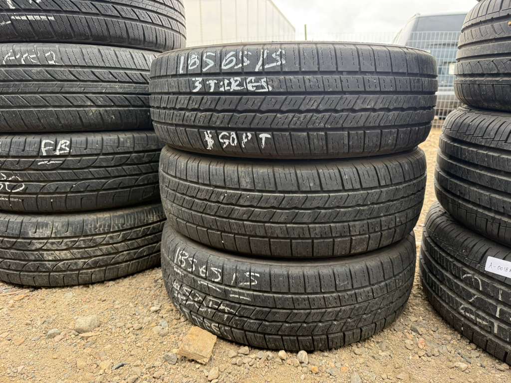 185/65R15 (3 Used Tires) Mohave Touring
