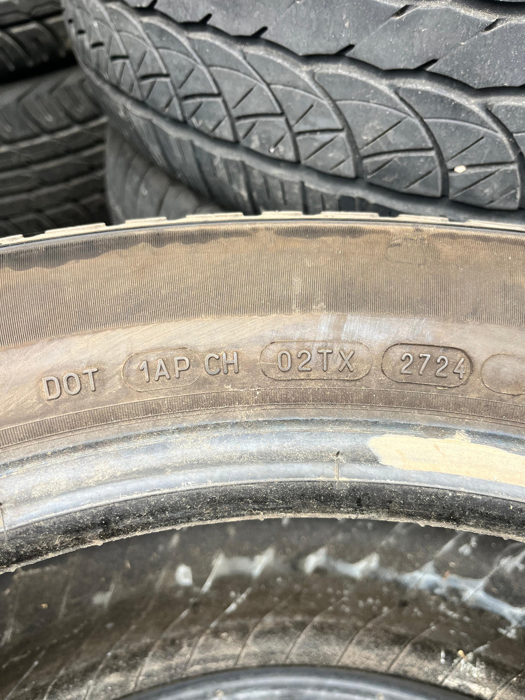245/55R19 Pair (2 Used Tires) Michelin CrossClimate2