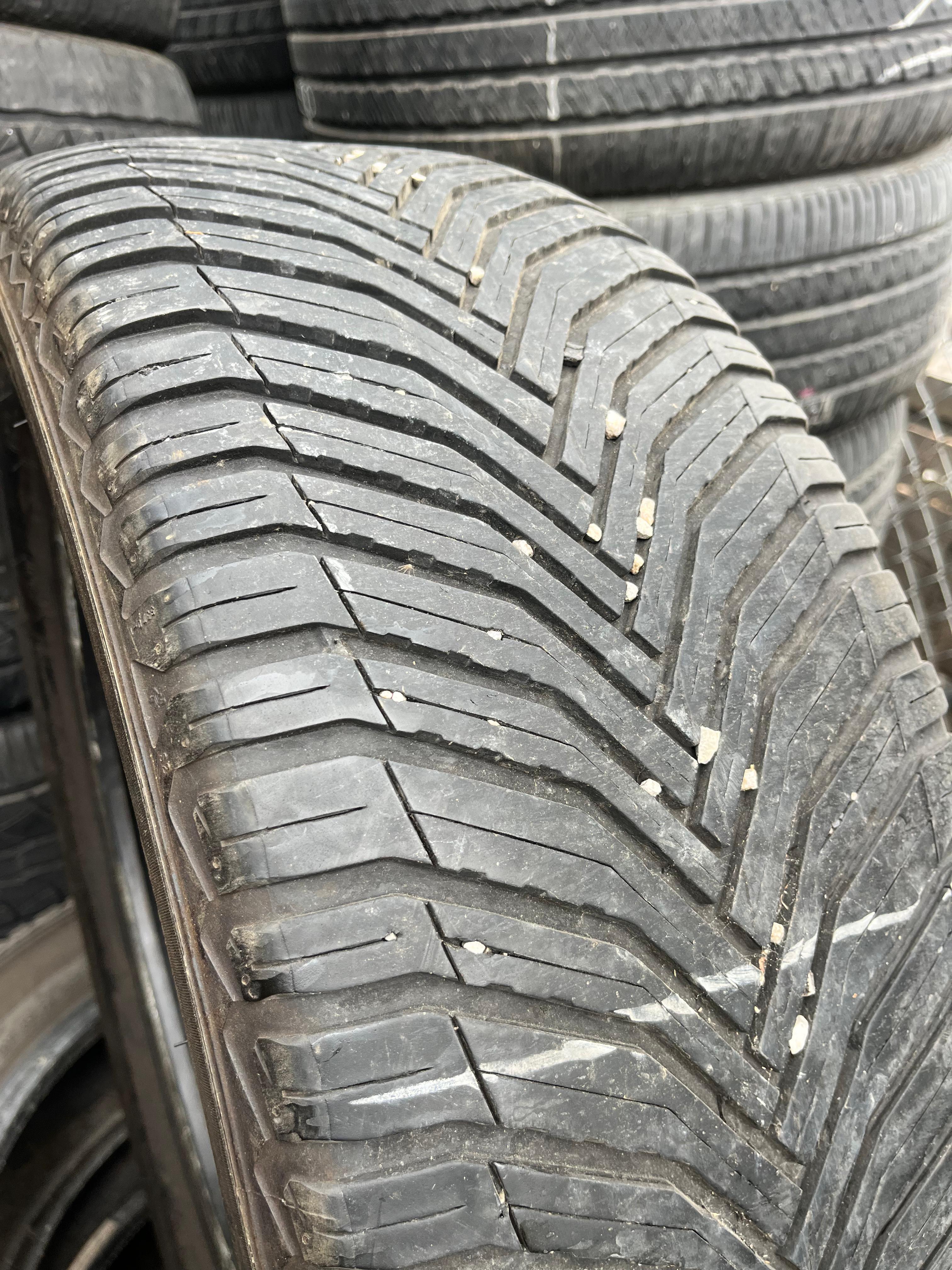 245/55R19 Pair (2 Used Tires) Michelin CrossClimate2