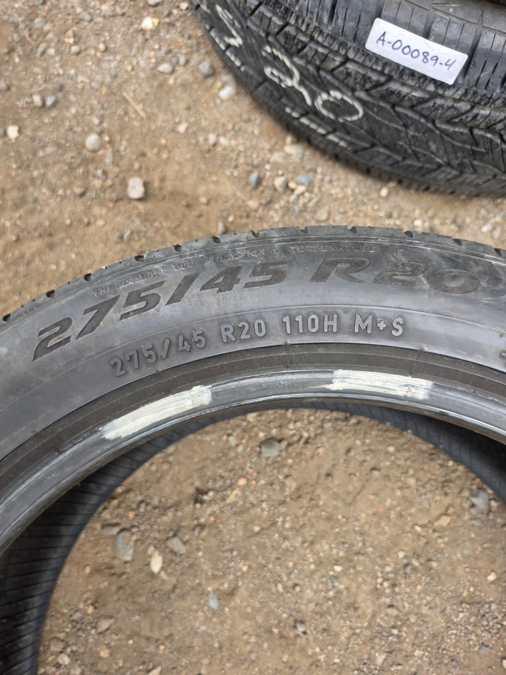 275/50R20 Set (4 Used Tires) Pirelli Scorpion Zero