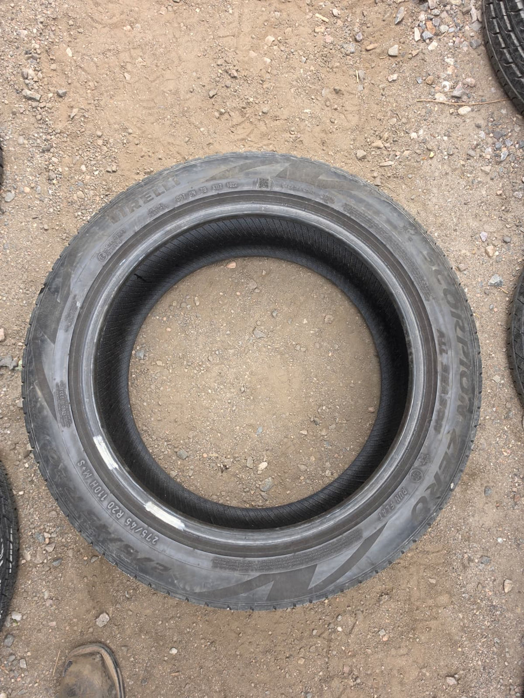 275/50R20 Set (4 Used Tires) Pirelli Scorpion Zero