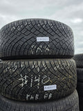 255/45R20 Pair (2 Used Tires)  Nokian Tyres  Hakkpeliitta R5