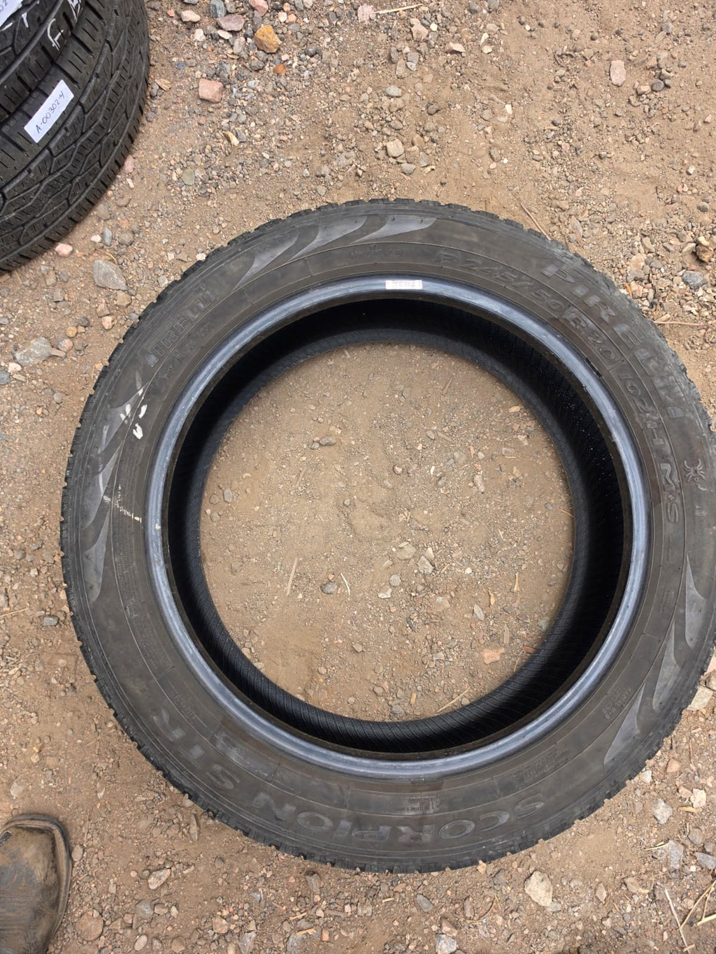 245/50R20 Pair (2 Used Tires) Pirelli Scorpion STP