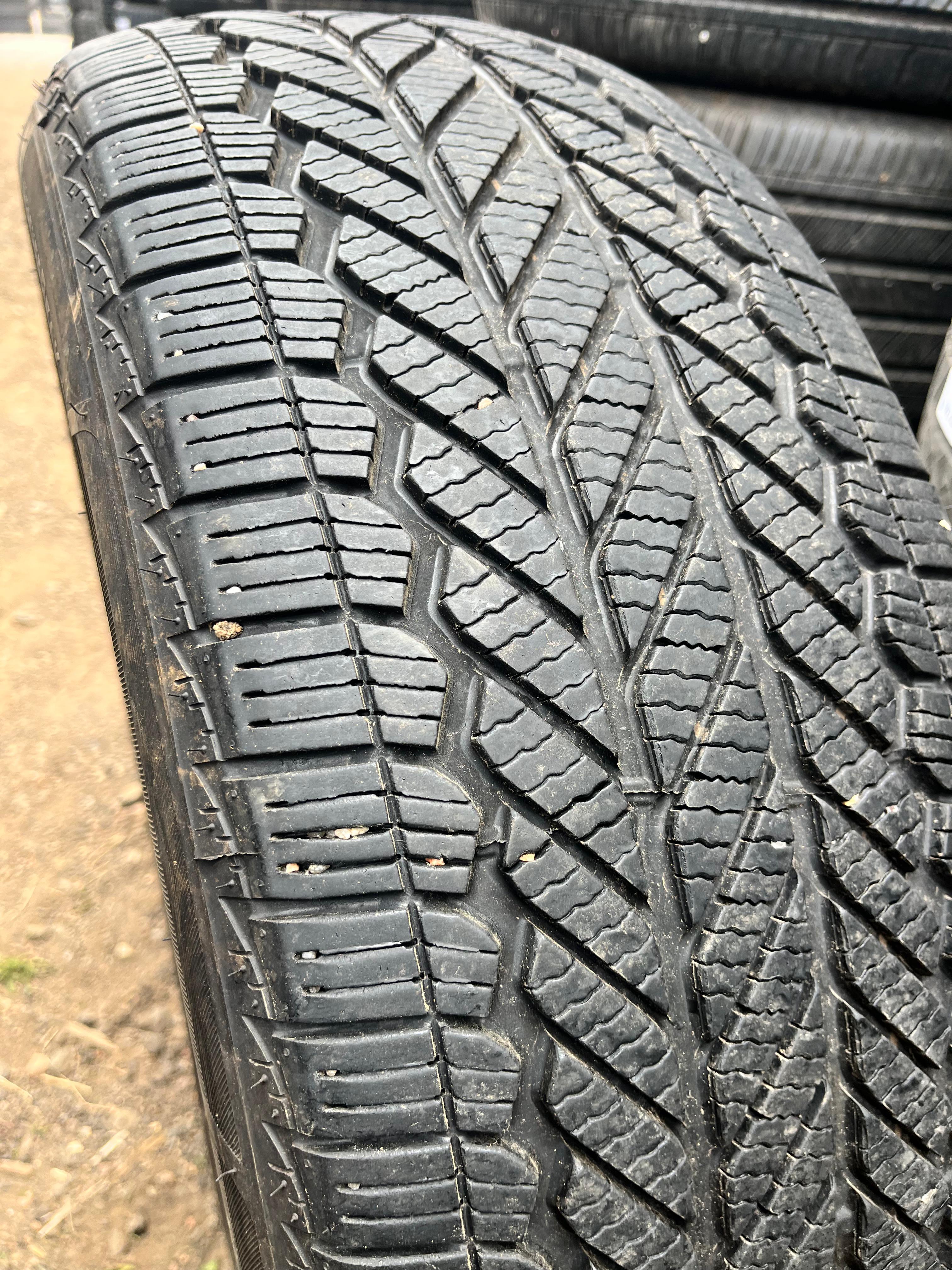 235/55R19 Pair (2 Used Tires) Bridgstone Weaterpeak