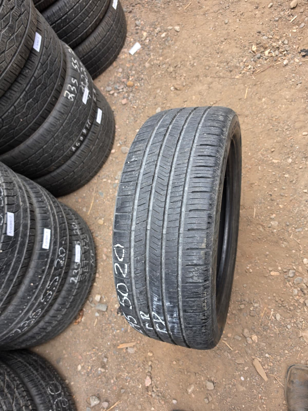 245/50R0 Pair (2 Used Tires) Nexen N5000