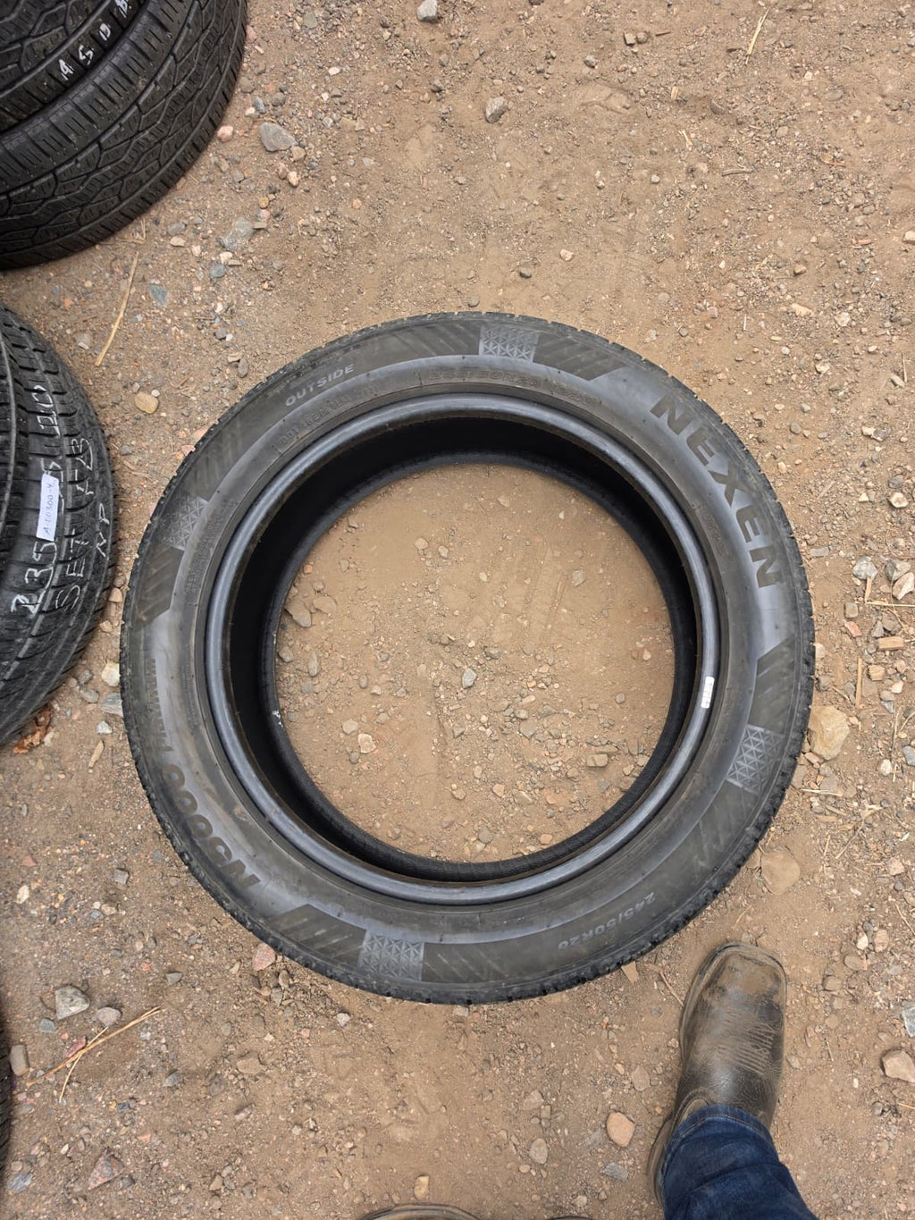 245/50R0 Pair (2 Used Tires) Nexen N5000