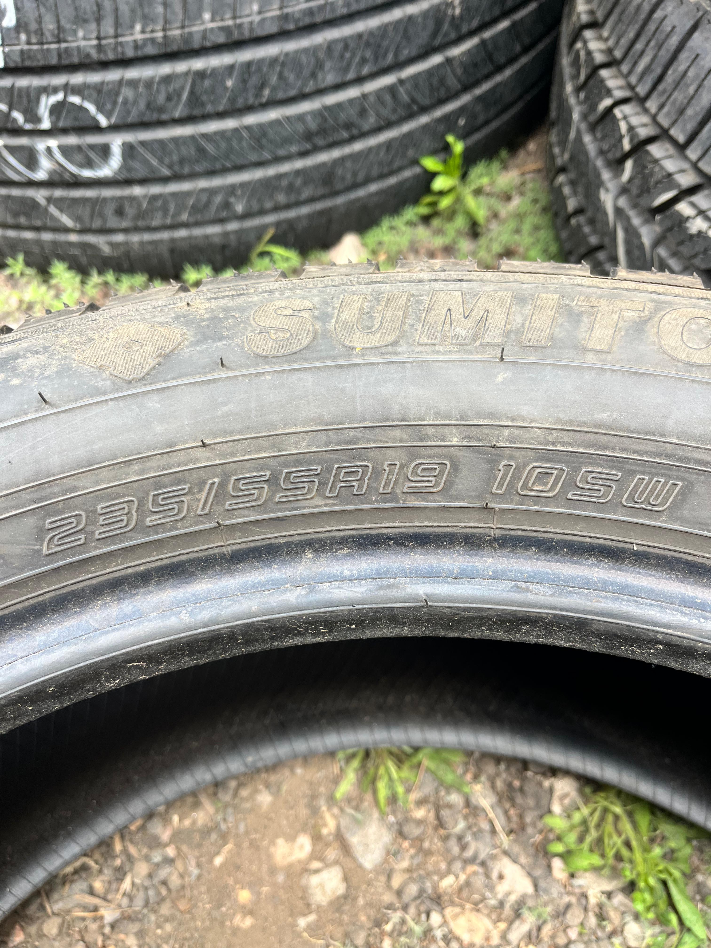 235/55R19 Set (4 Used Tires) Sumitomo HTR AS P03