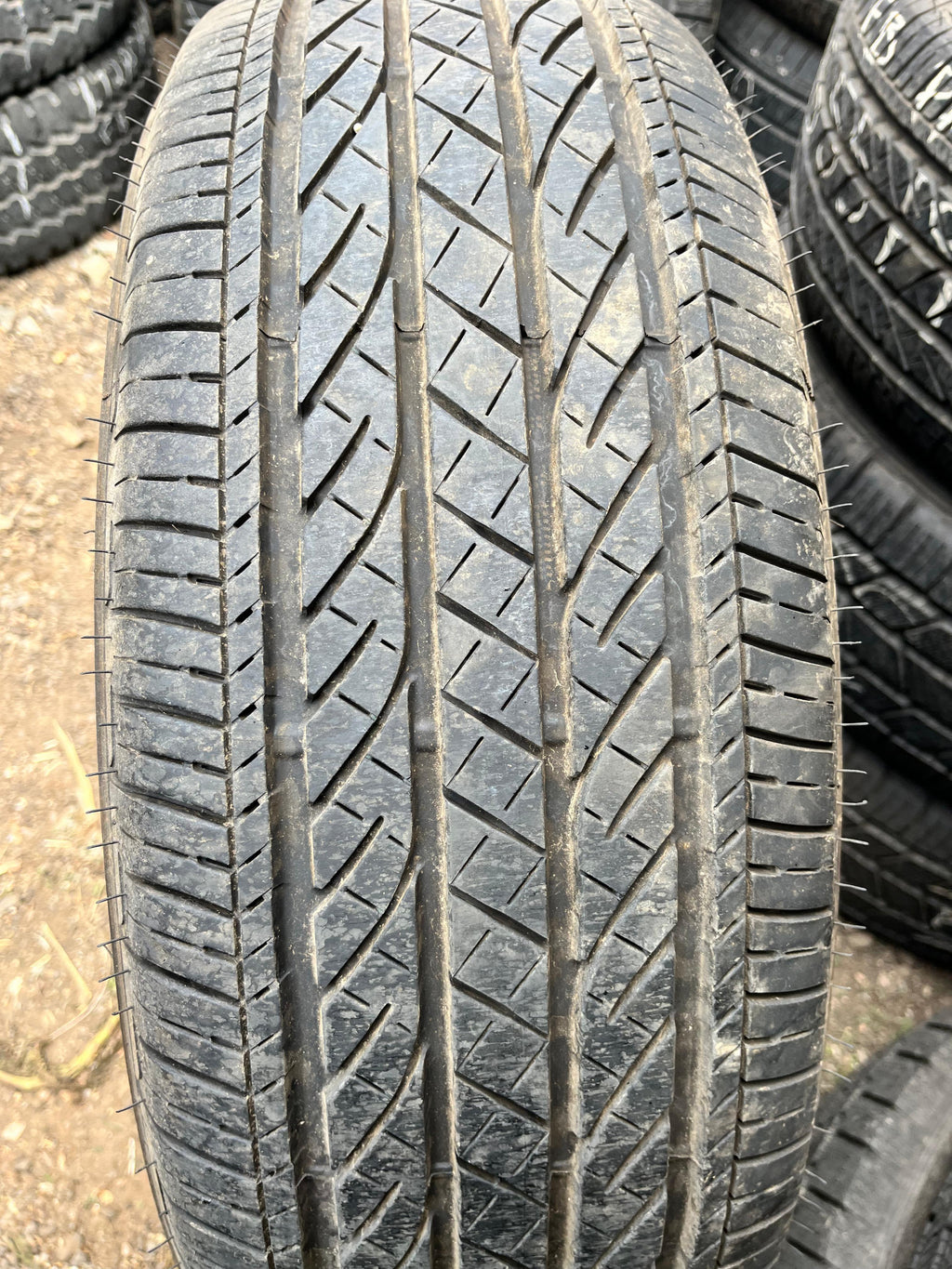 235/55R19 Pair (2 Used Tires) Bridgestone Turanza (el 440)