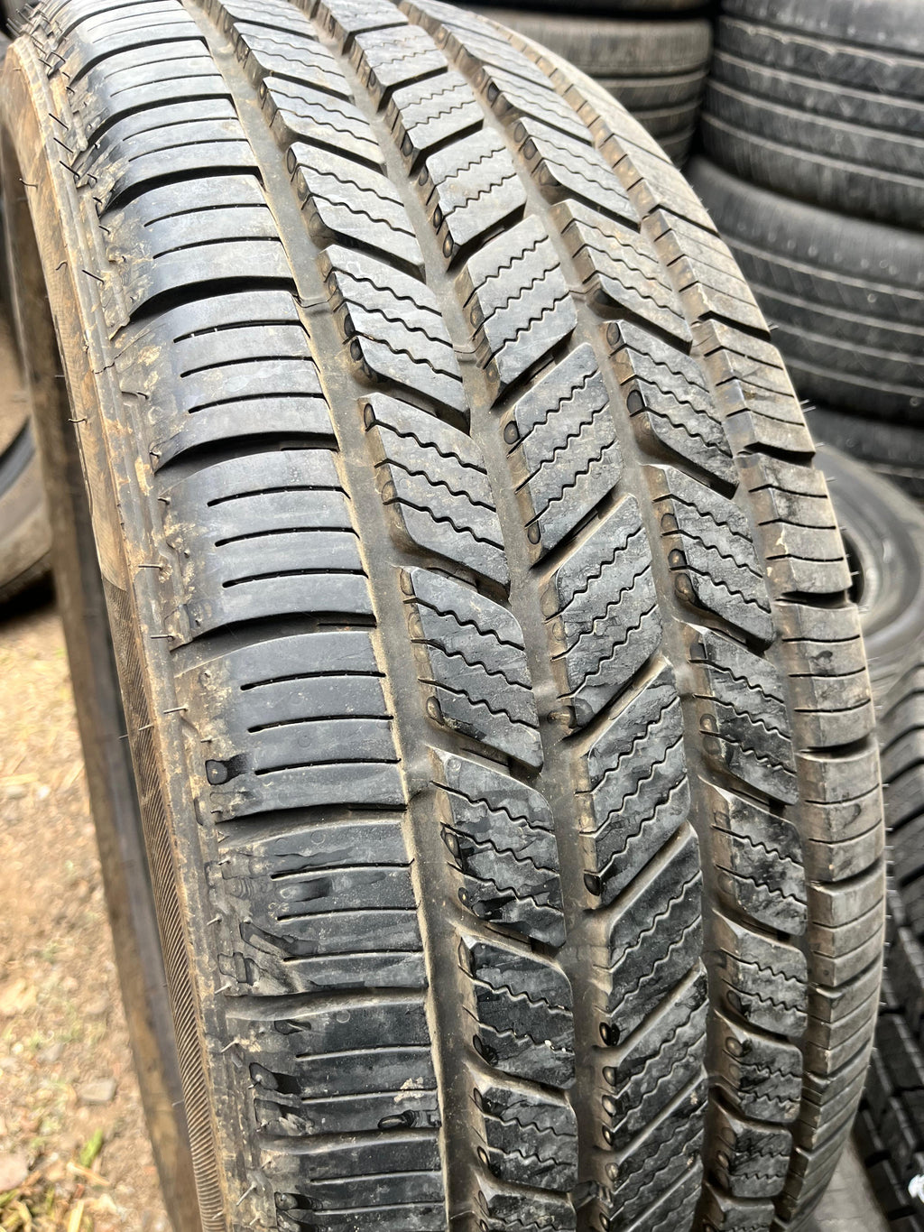 235/55R19 Pair (2 Used Tires) Bridgestone Turanza (Everdrive enliten)