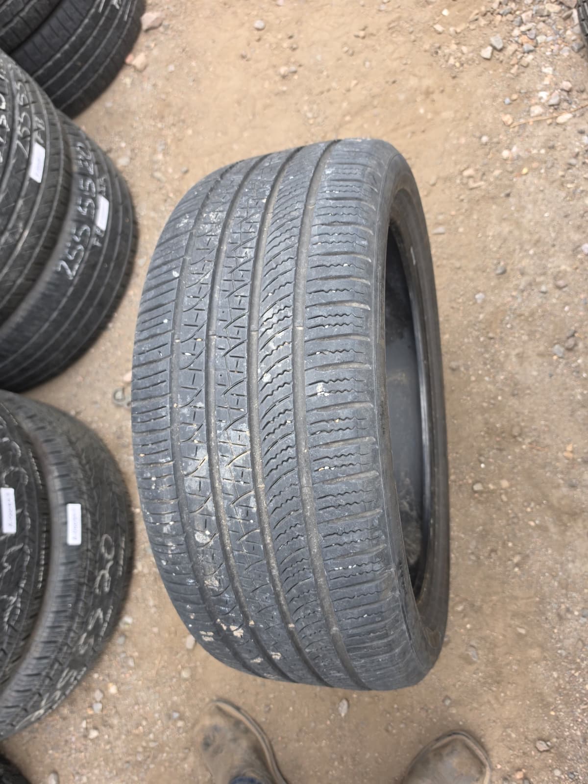 255/40R20 Pair (2 Used Tires) Pirelli Scorpion Zero