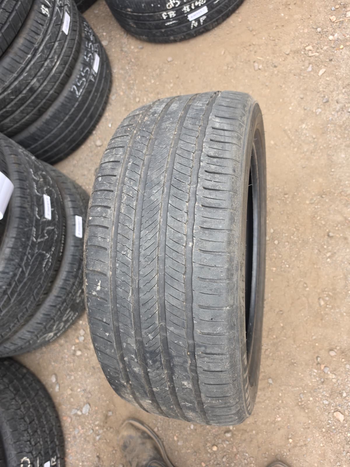 255/45R20 Pair (2 Used Tires) Michelin Primacy Tour