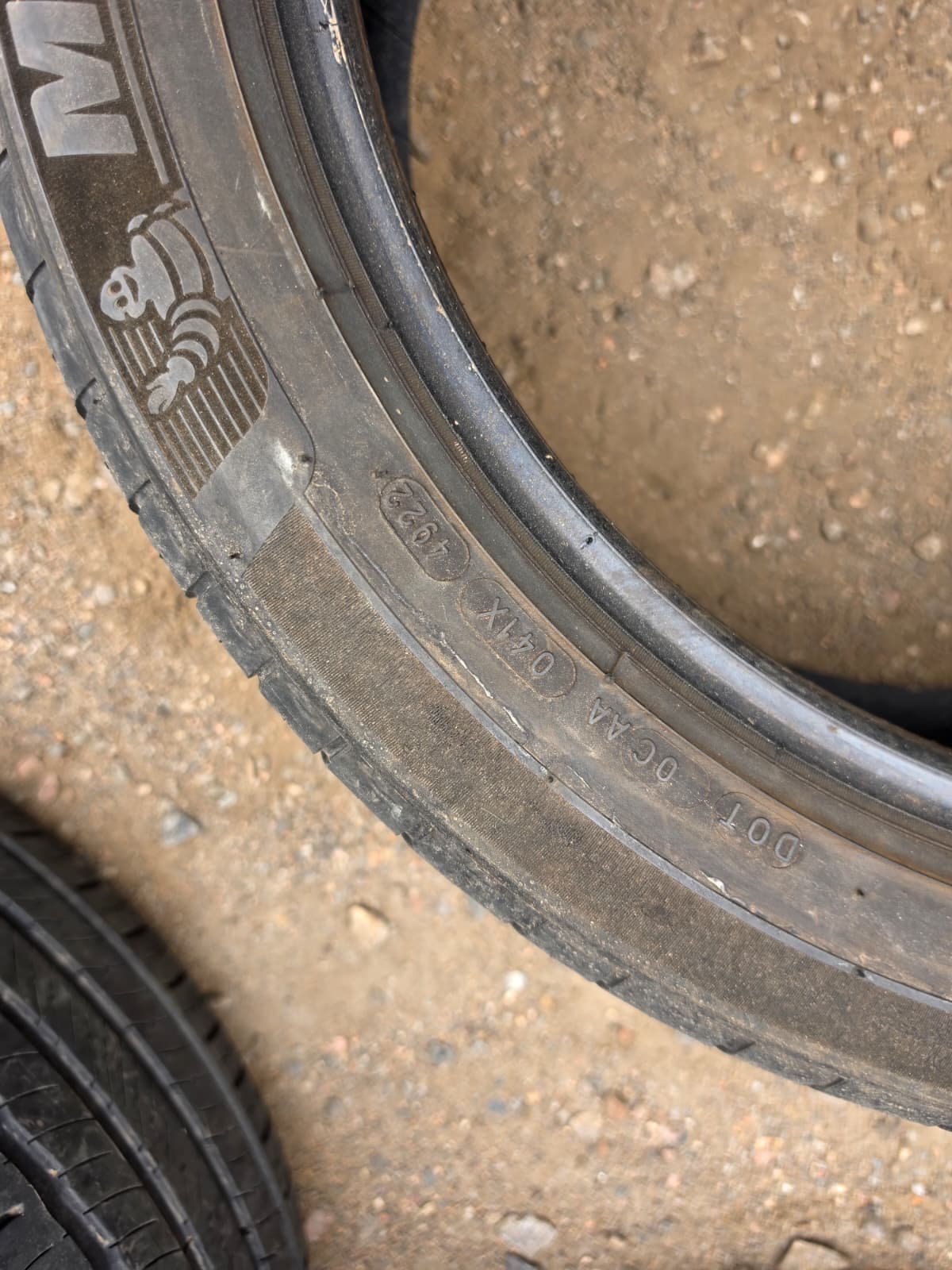 255/45R20 Pair (2 Used Tires) Michelin Primacy Tour