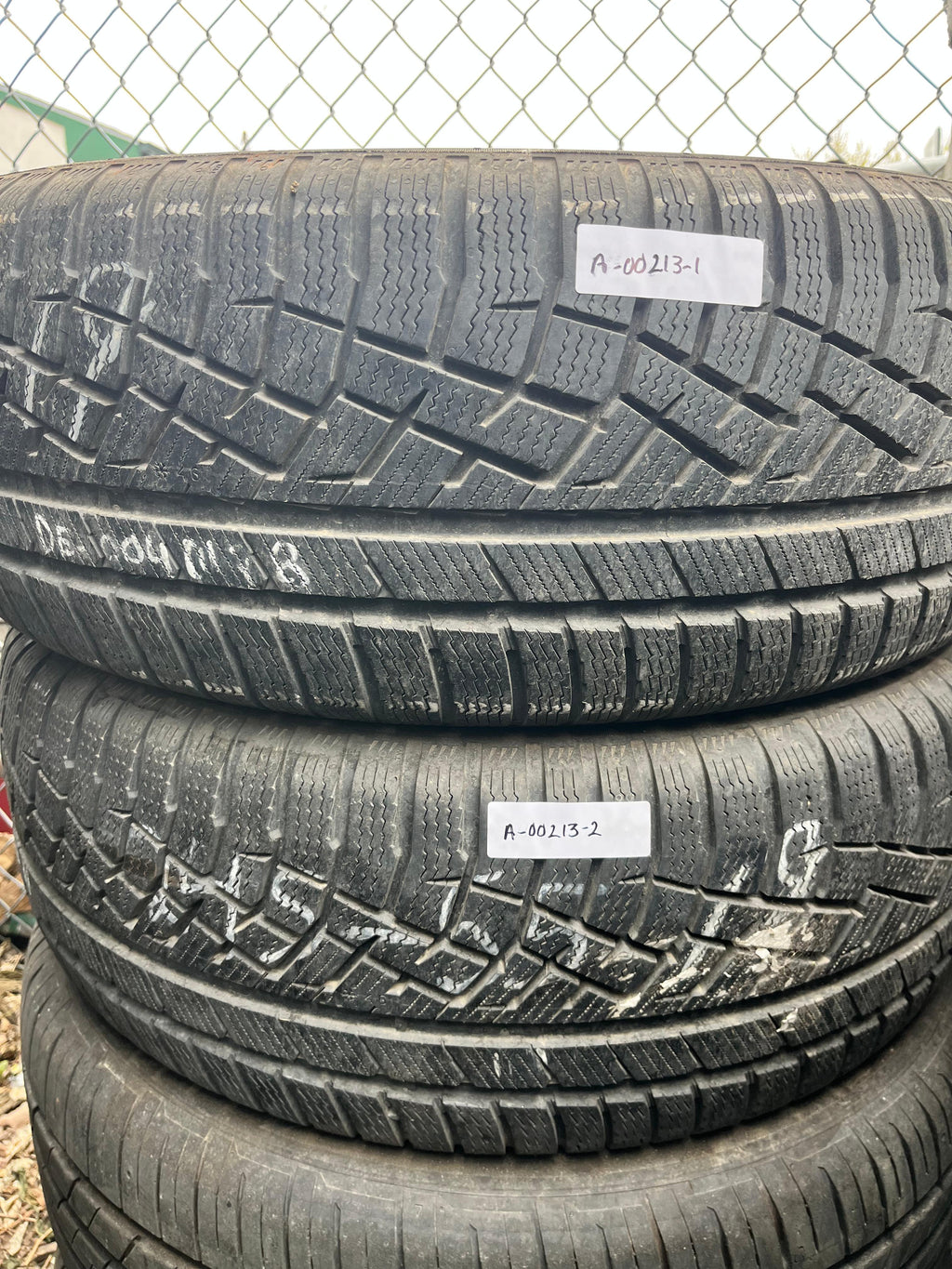 245/55R19 Pair (2 Used Tires)  Nokian Tires Remedy WRG5