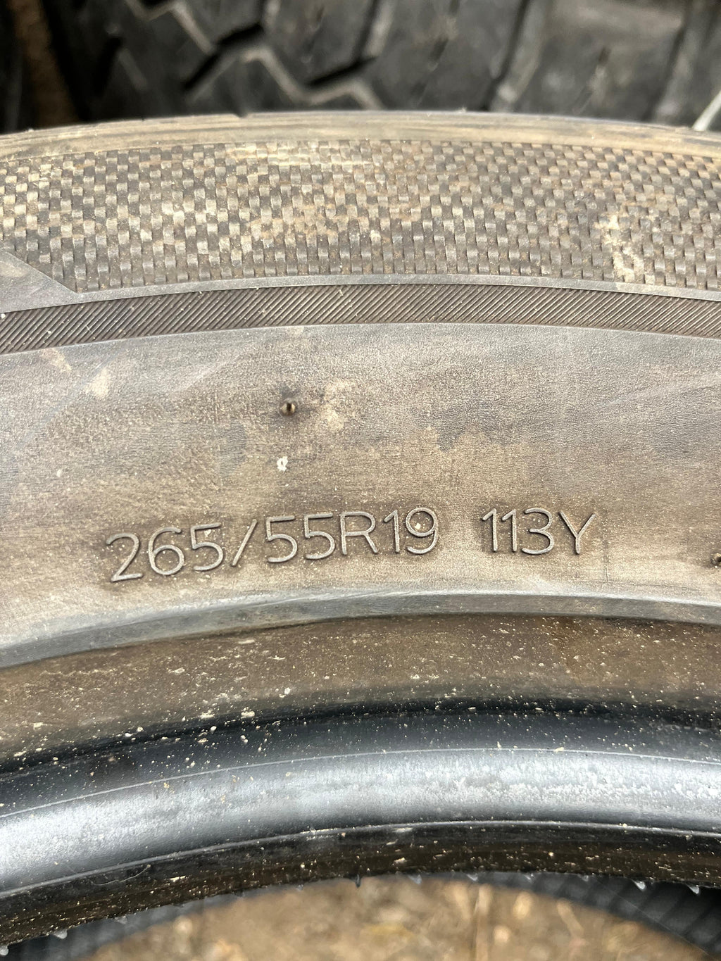 265/55R19 Pair (2 Used Tires) Hankook Ventus S1 Evo3
